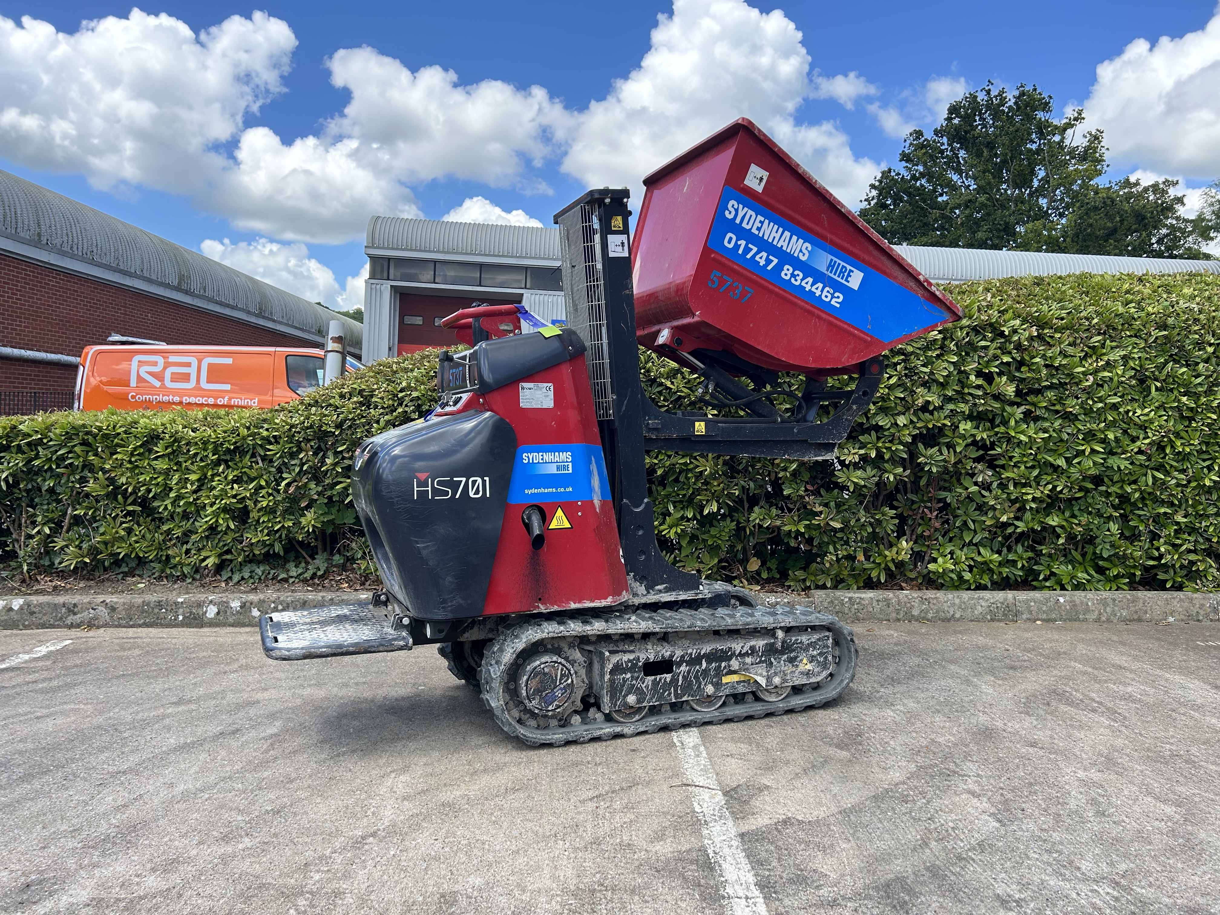 Tracing Problems on this Tracked Dumper