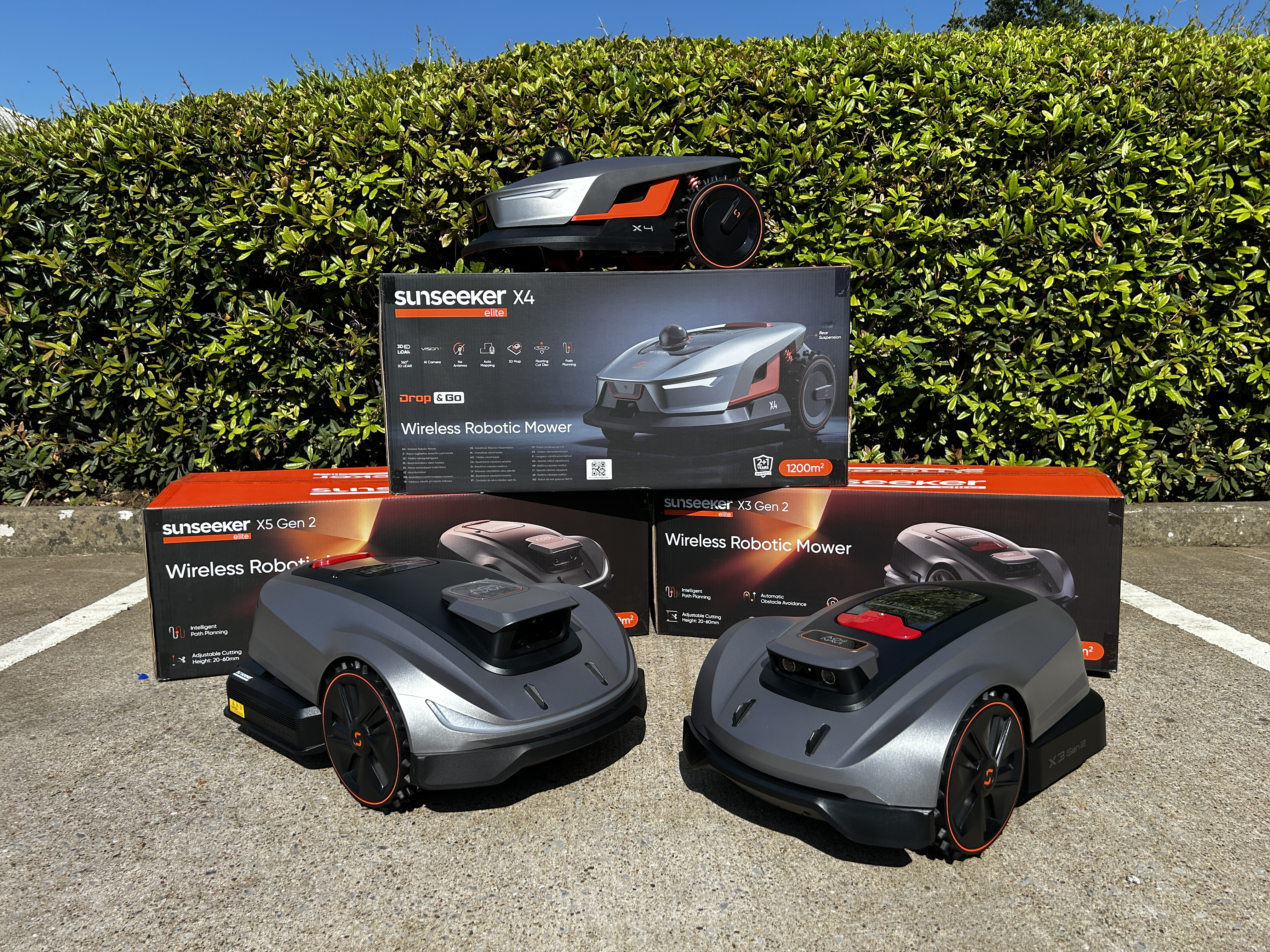 Sunseeker Robotic Mowers Have Arrived